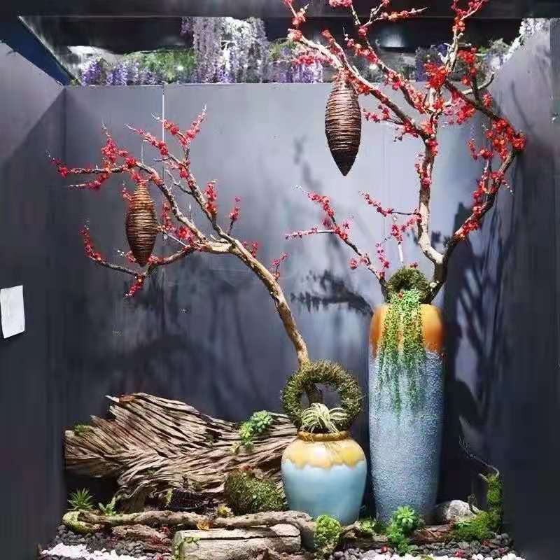 仿真花藝成品展示